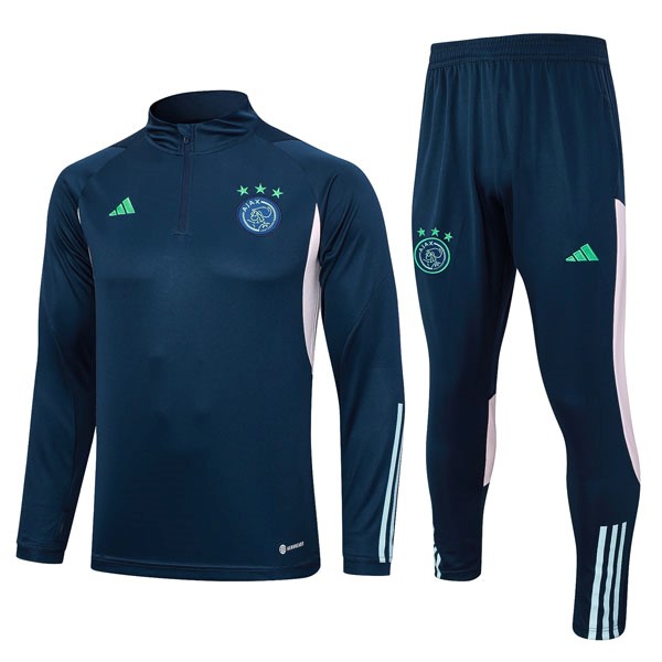 Sudadera De Training Ajax 2023-2024 Azul